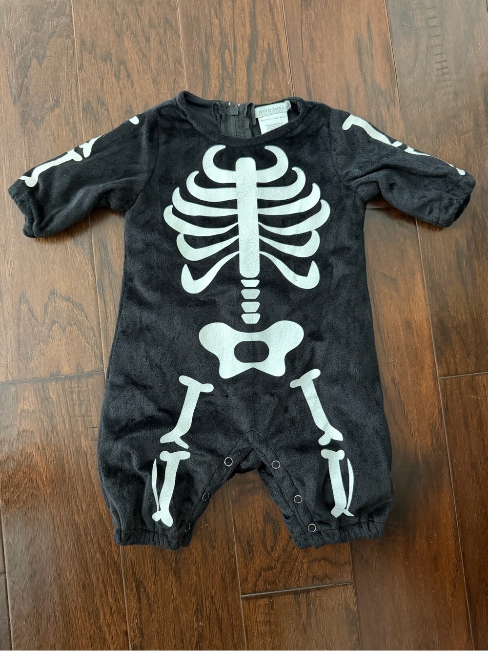 Baby Glow-in-the-Dark Skeleton Halloween Costume 0-6 months